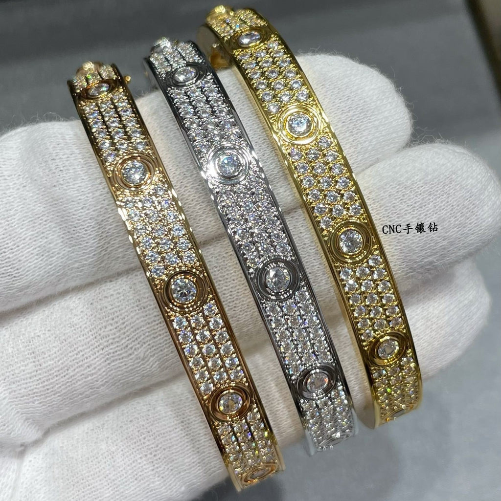 ¡®Imperial¡¯LOVE BRACELET 6.1MM DIAMOND-PAVED 10 BIG DIAMONDS
