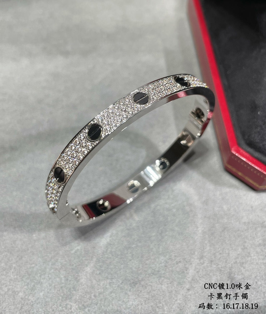 ¡®Imperial¡¯LOVE BRACELET 6.1MM DIAMOND-PAVED CERAMIC
