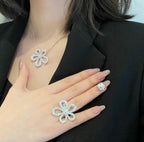 [Imperial] FLOWERLACE PENDANT-SET