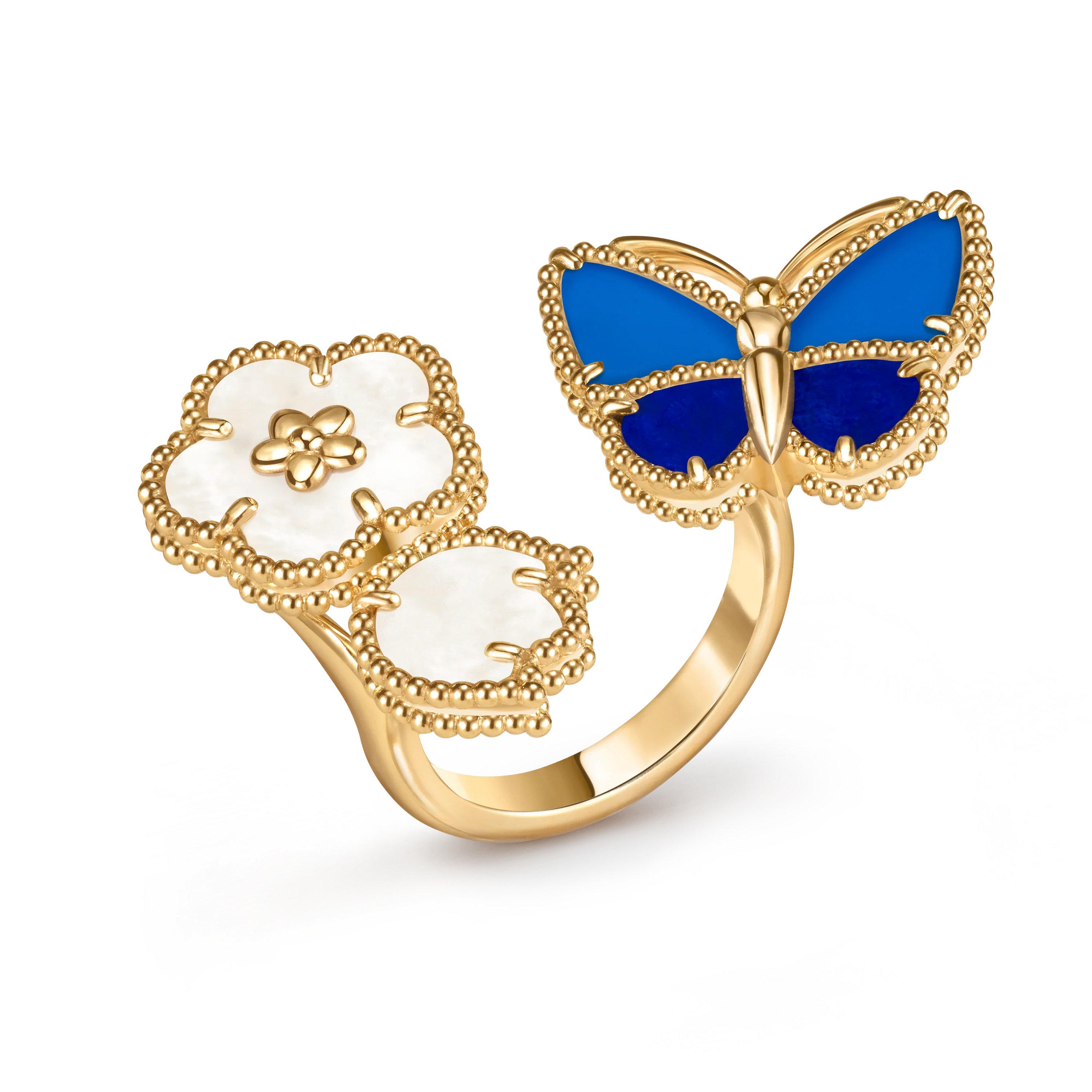 [Imperial] 2026 NEW MODEL SPRING LUCKY 3 MOTIF GOLD RING