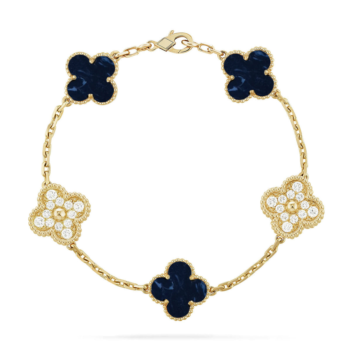 [Imperial]Nueva COLECCIÓN DE BRAZALETE TREBOL 5 MOTIVOS PIETERSITE