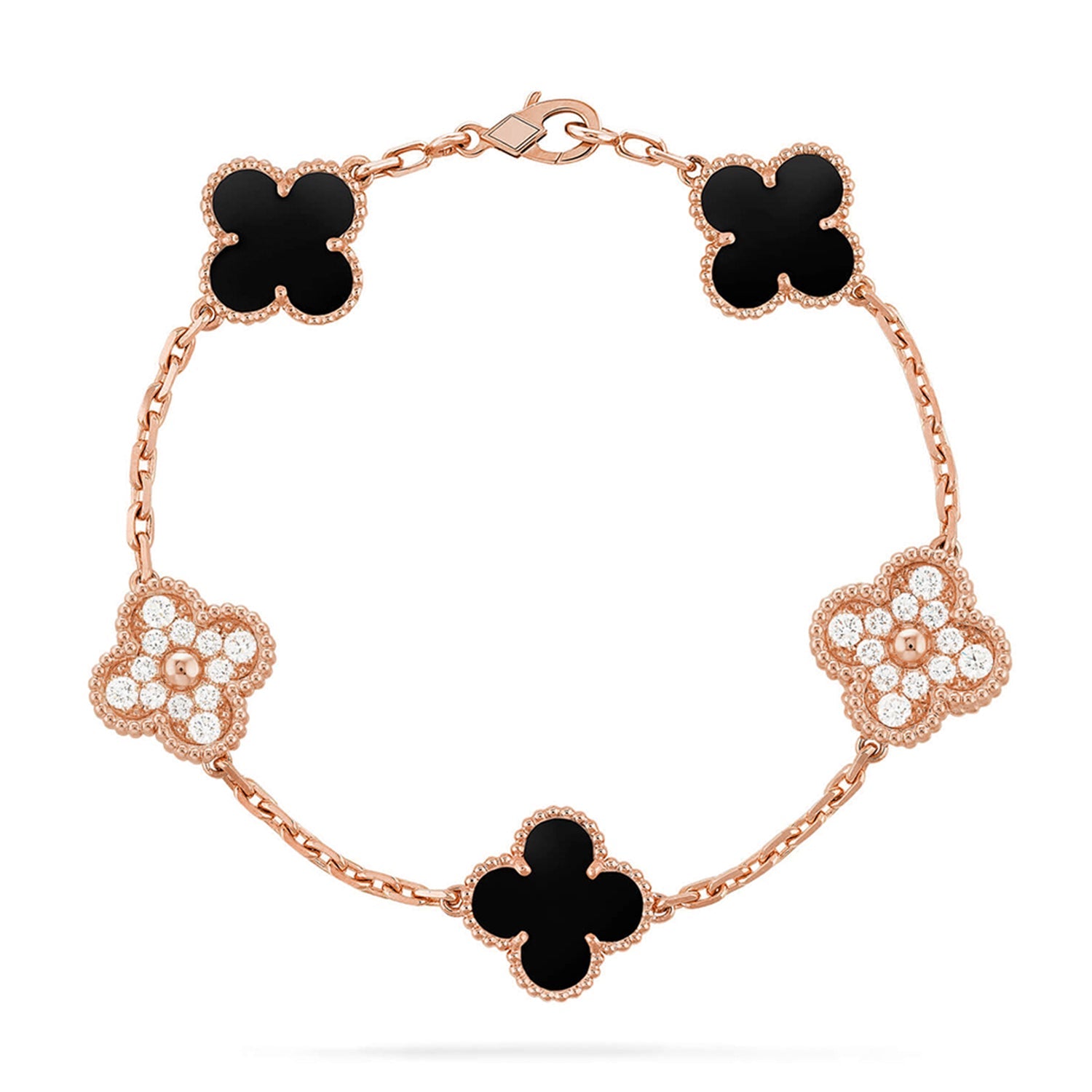 [Imperial]Nueva COLECCIÓN DE BRAZALETE TREBOL 5 MOTIVOS ÓNICE