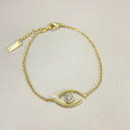 [Imperial] Eye Pave-Set Diamond Bracelet