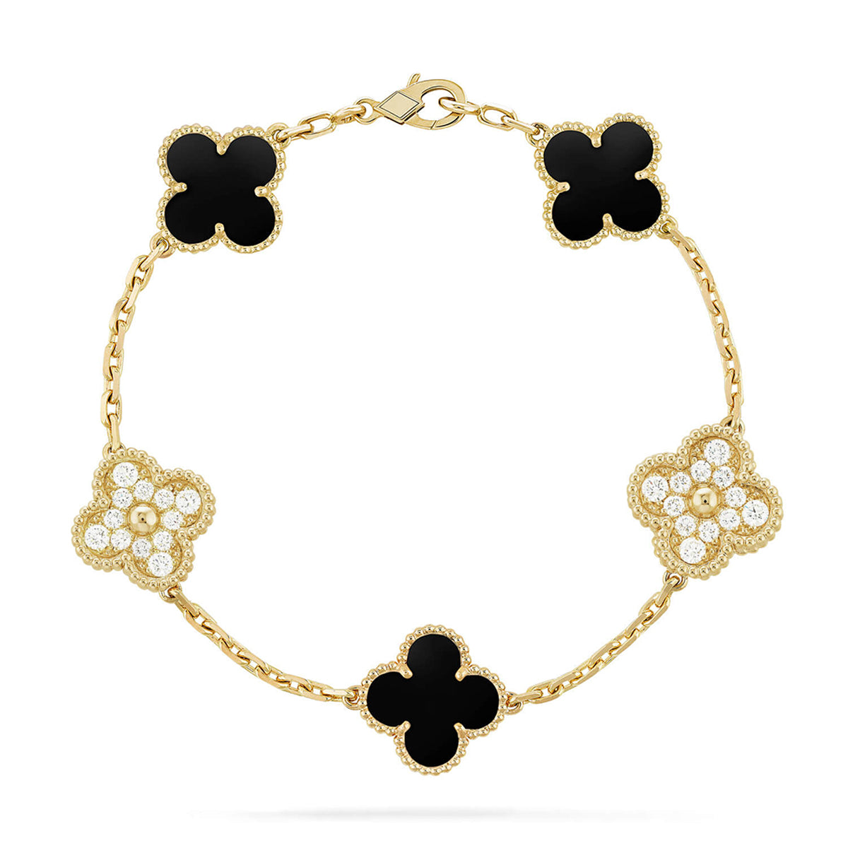 [Imperial]Nueva COLECCIÓN DE BRAZALETE TREBOL 5 MOTIVOS ÓNICE