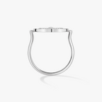 [Imperial] MOVE PAVED SILVER DIAMOND RING