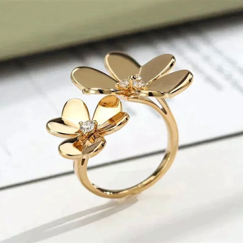 Imperial CLOVER COMOS GOLD DIAMOND RING