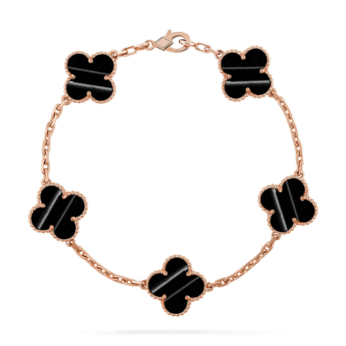 [Imperial]Nueva COLECCIÓN DE BRAZALETE TREBOL 5 MOTIVOS PIEDRA PULSAR