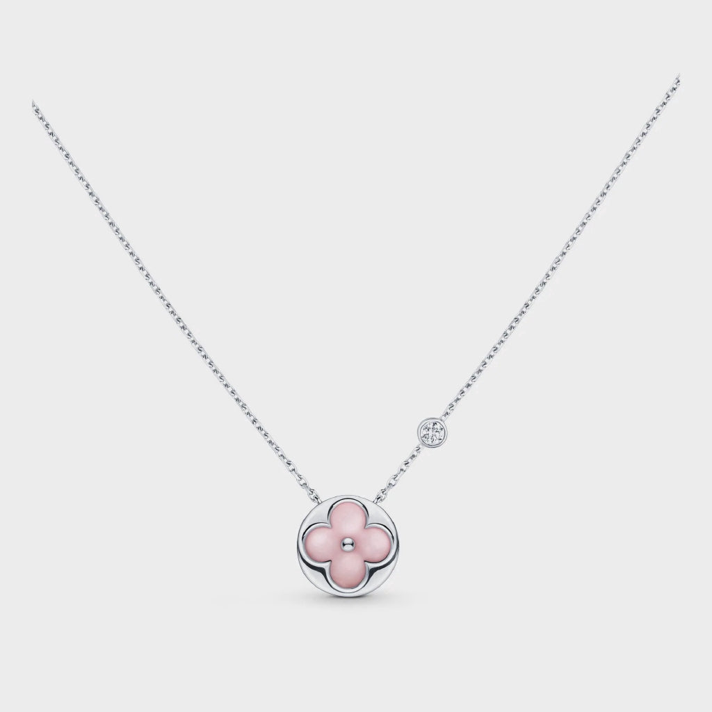 ¡®Imperial¡¯SUN MOTIF PINK MOP SILVER BRACELET