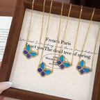 [Imperial] 2026 BUTTERFLY BLUE   NECKLACE