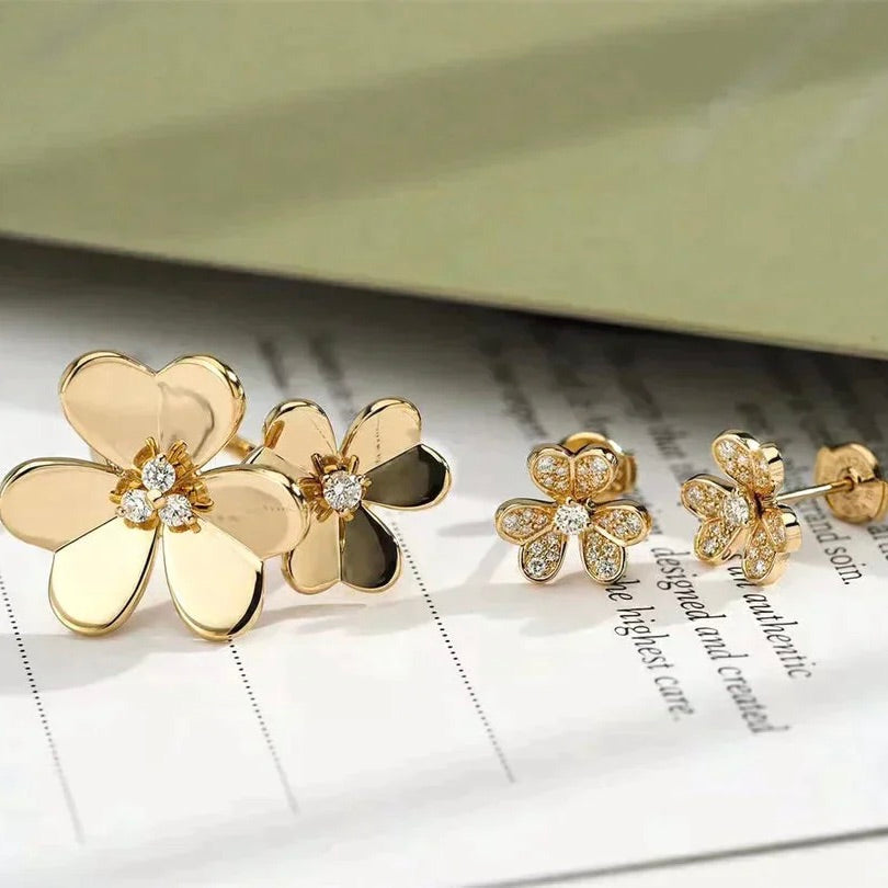 Imperial CLOVER COMOS GOLD DIAMOND RING