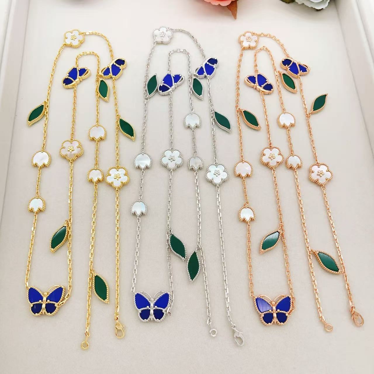 [Imperial] 26 NUEVO TREBOL 15 MOTIVOS COLLAR DE SUERTE