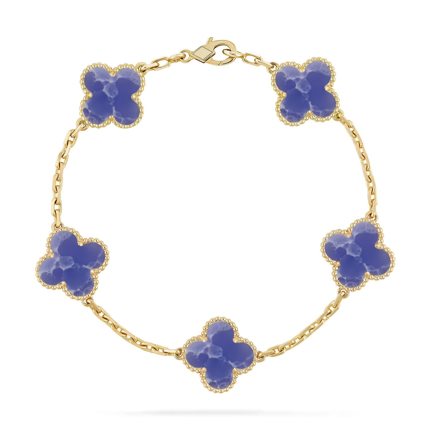 [Imperial]Nueva COLECCIÓN DE BRAZALETE TREBOL 5 MOTIVOS VENAS AZULES