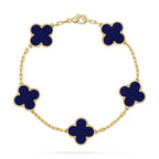 [Imperial]New CLOVER 5 MOTIF LAPIS LAZULI BRACELET COLLECTION