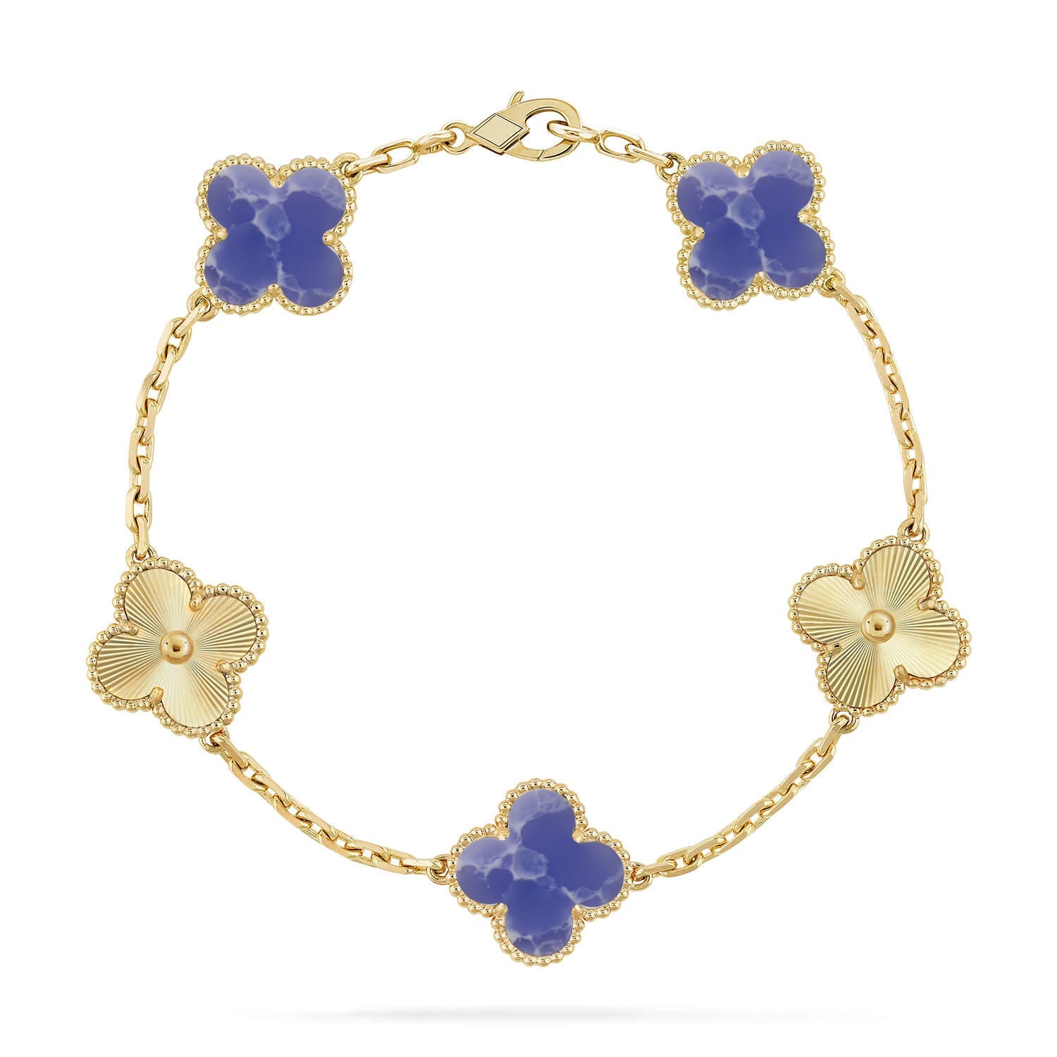 [Imperial]New CLOVER 5 MOTIF BLUE VEINS BRACELET COLLECTION