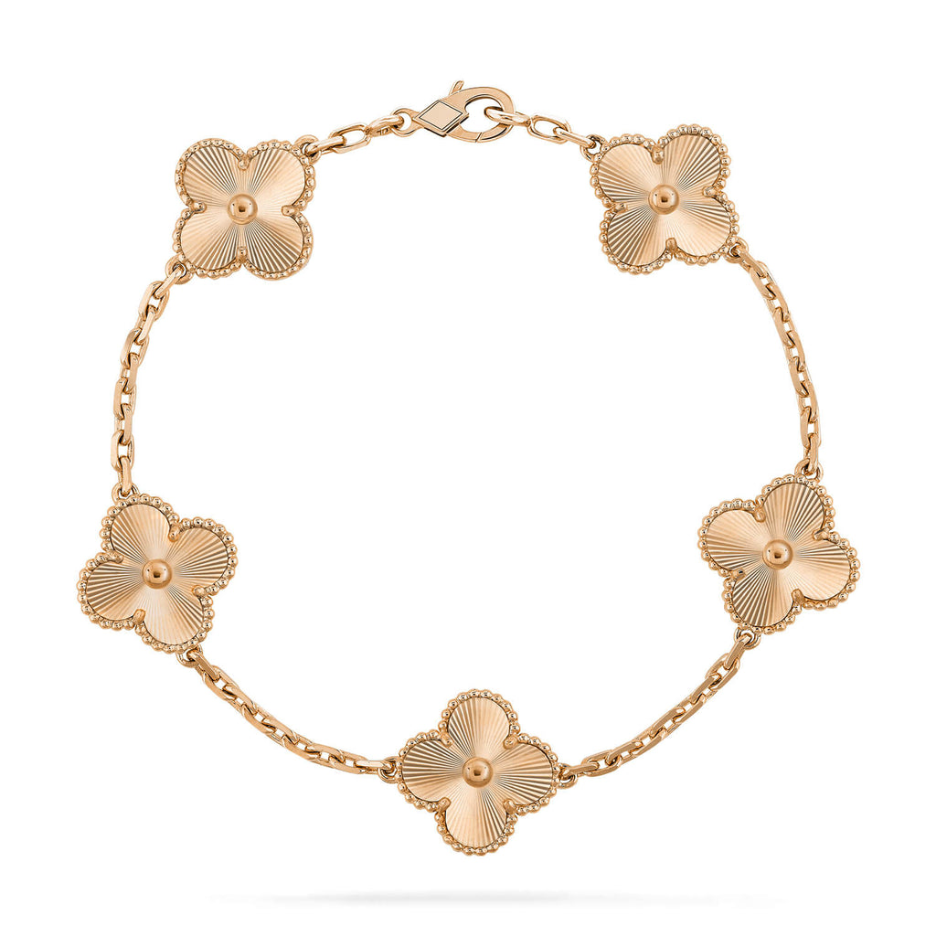 ¡®Imperial¡¯CLOVER 5 FLOWERS LASER BRACELET