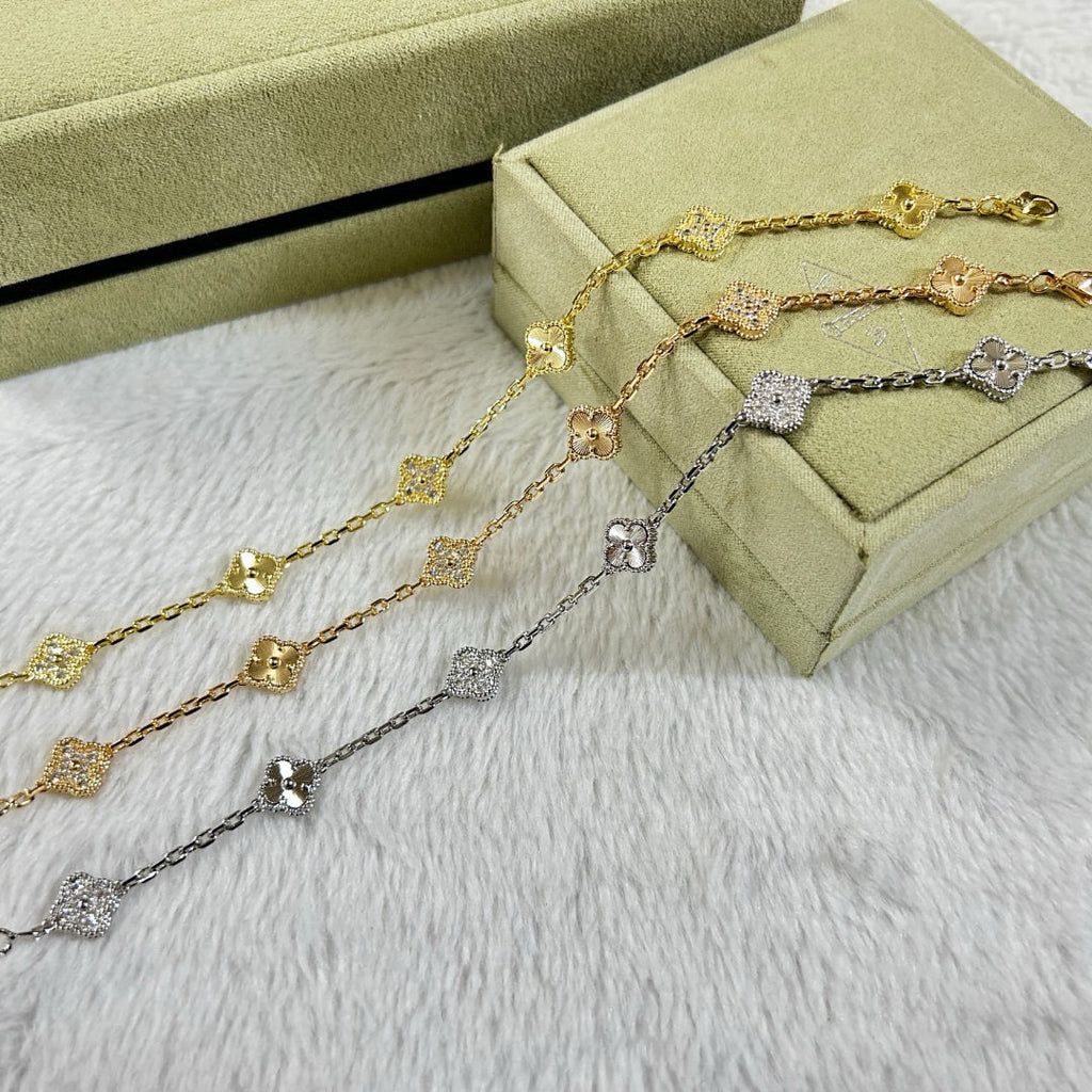 [¡®Imperial¡¯]BISUTERÍA DE LÁSER DE DIAMANTE 6 MOTIVOS CLOVER