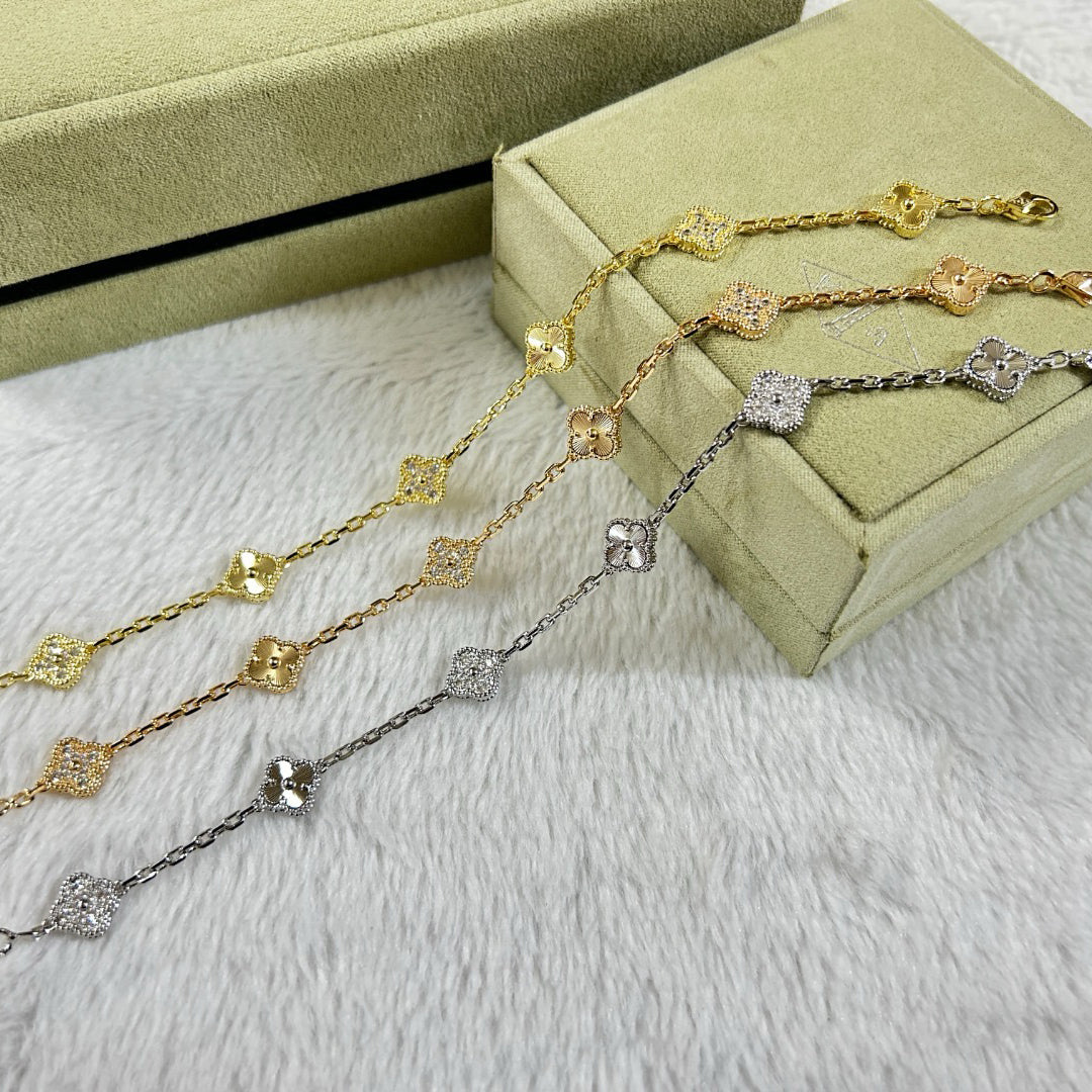[¡®Imperial¡¯]BISUTERÍA DE LÁSER DE DIAMANTE 6 MOTIVOS CLOVER