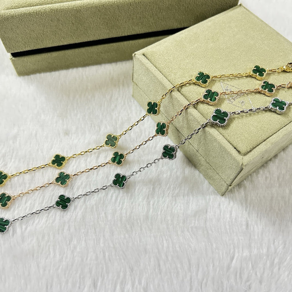 [¡®Imperial¡¯]BISUTERÍA DE MALACHITE 6 MOTIVOS CLOVER