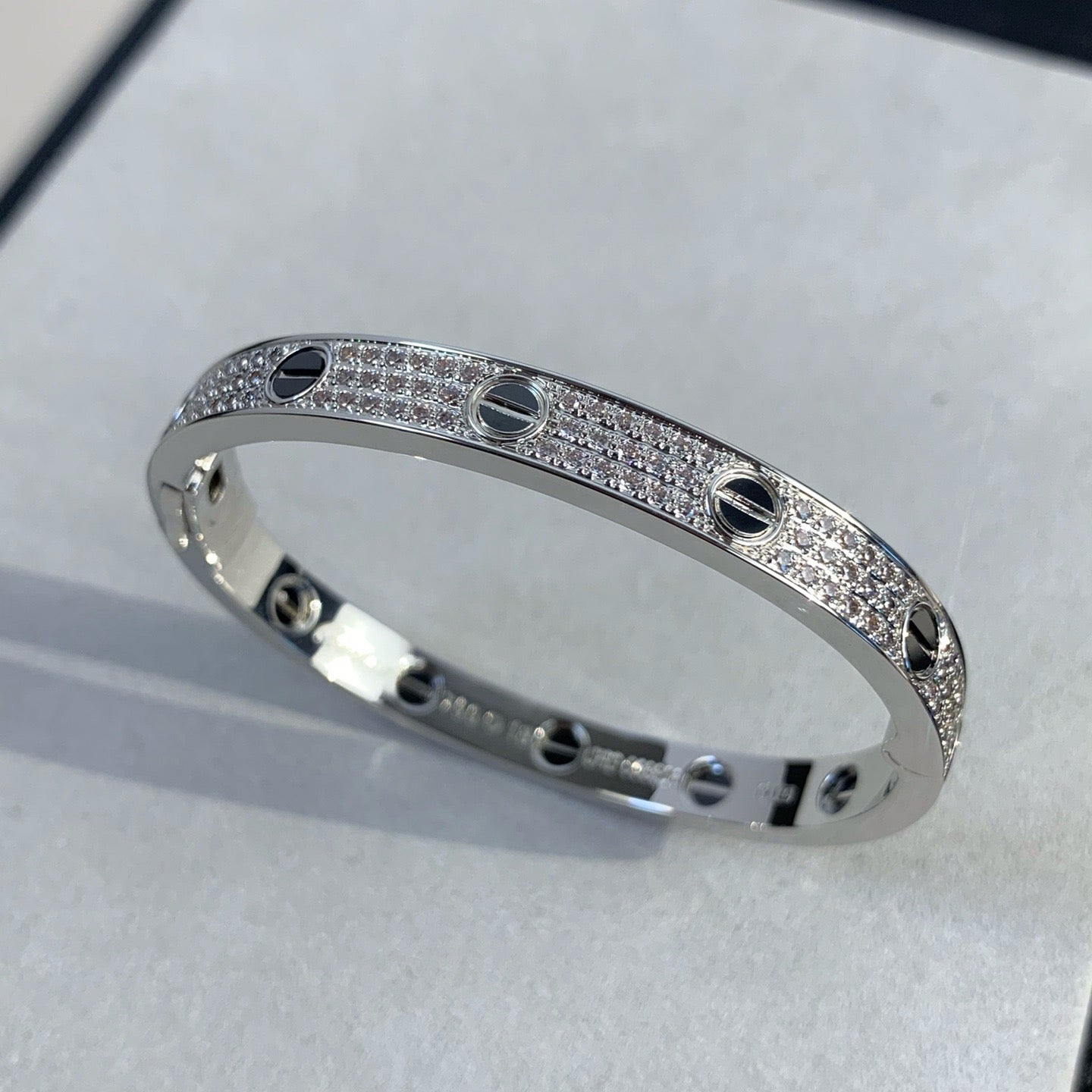 ¡®Imperial¡¯LOVE BRACELET 6.1MM DIAMOND-PAVED CERAMIC