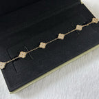 [Imperial]Nuevo BRAZALETE DE DIAMANTE TREBOL 6 MOTIVOS