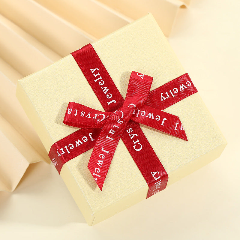 蝶結びジュエリーボックス ギフトボックス（ロゴなし）