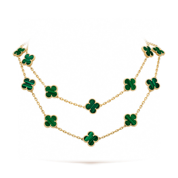 Imperial CLOVER 20 MOTIVE MALACHITE GOLD