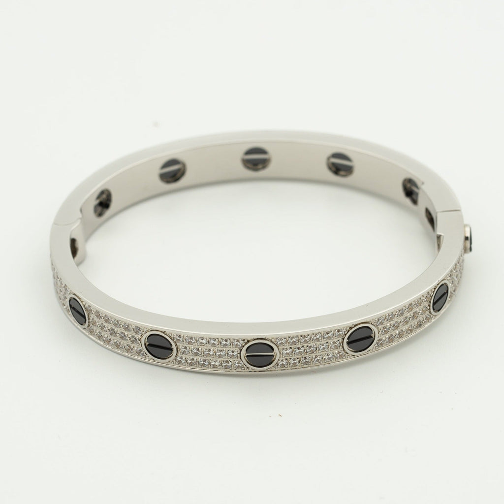 ¡®Imperial¡¯LOVE BRACELET 6.1MM DIAMOND-PAVED CERAMIC