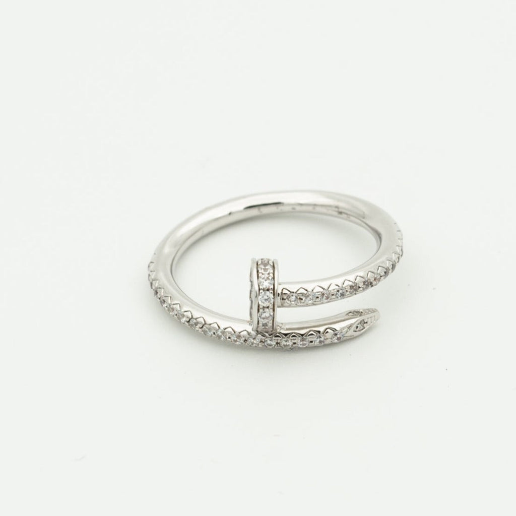 Imperial Juste Ring, 1,8 mm Silber, Diamanten