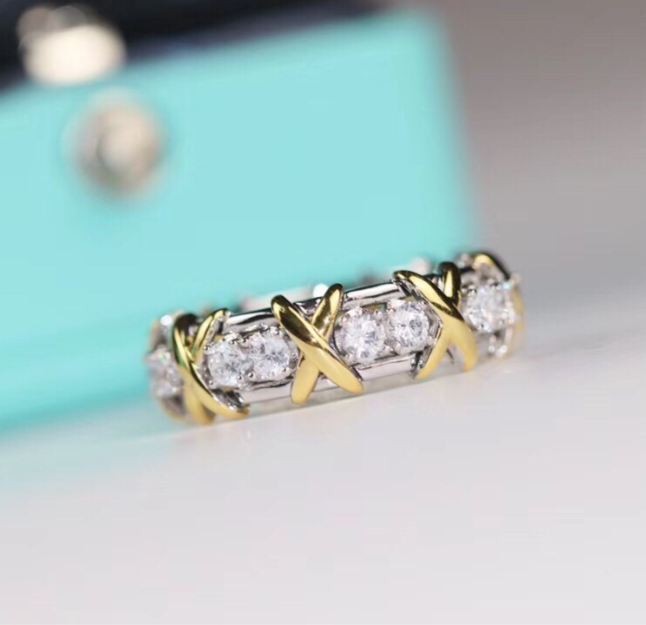 [¡®Imperial¡¯]Anillo de Diamante Clásico de Oro