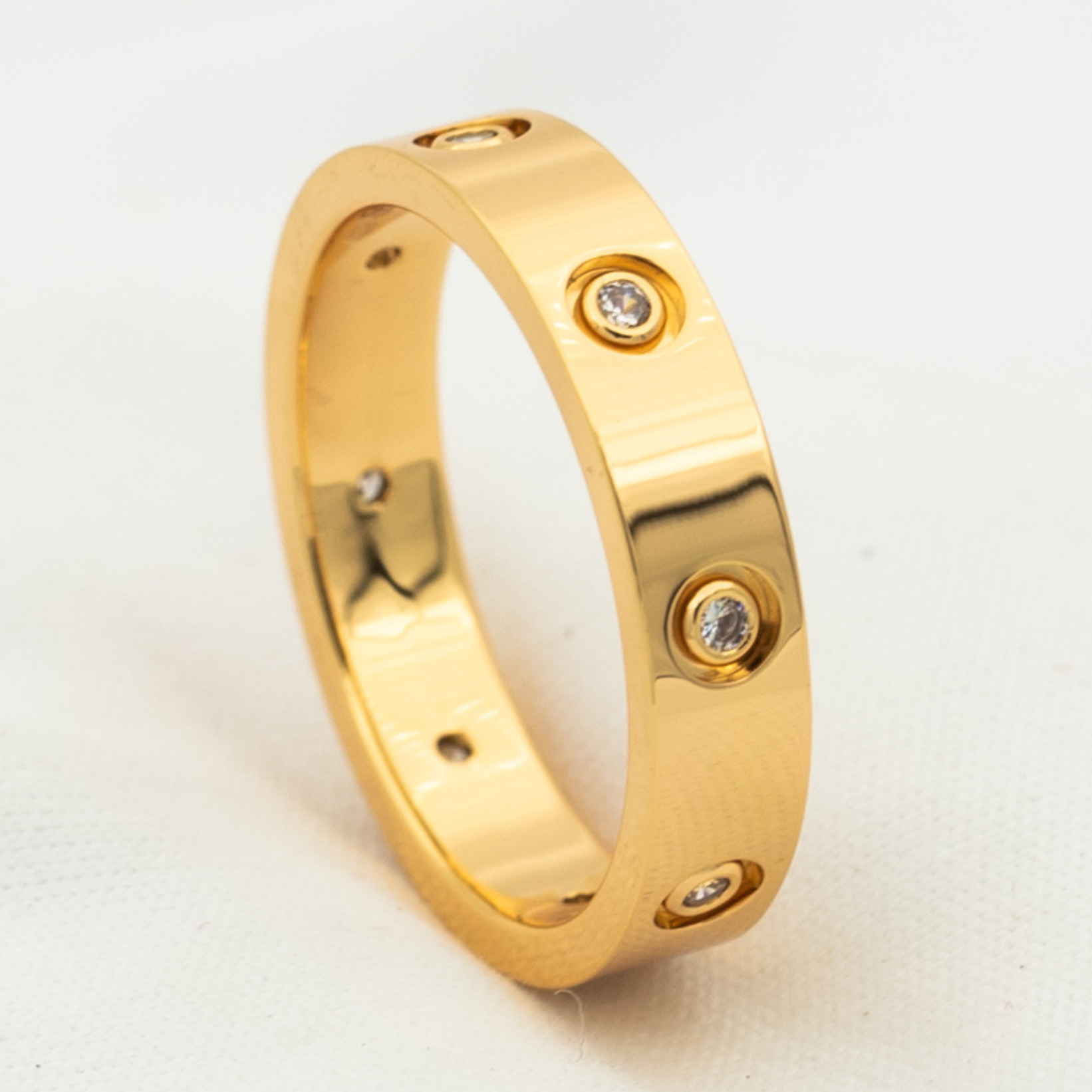 Imperial Love Ring, 3,6 mm, 8 Diamanten