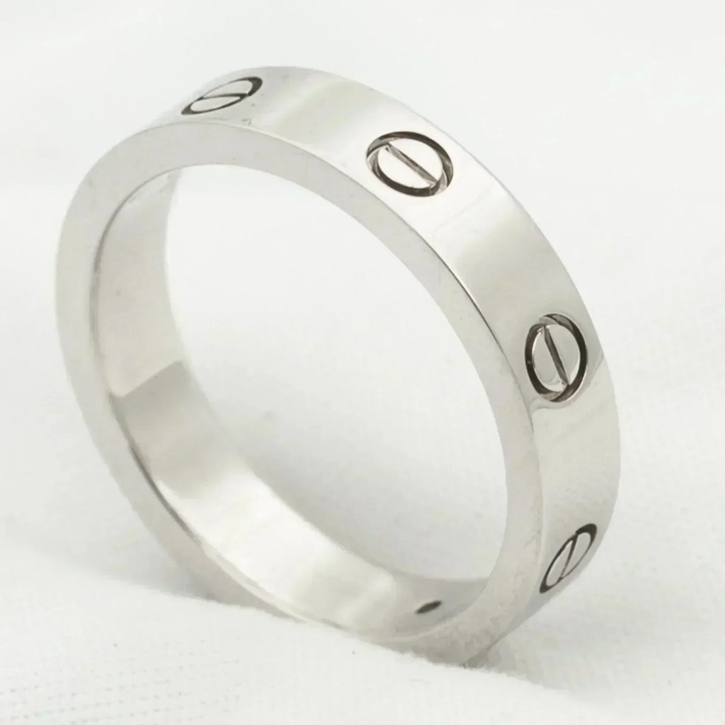 Imperial Love Ring 4 mm 1 Diamant Silber