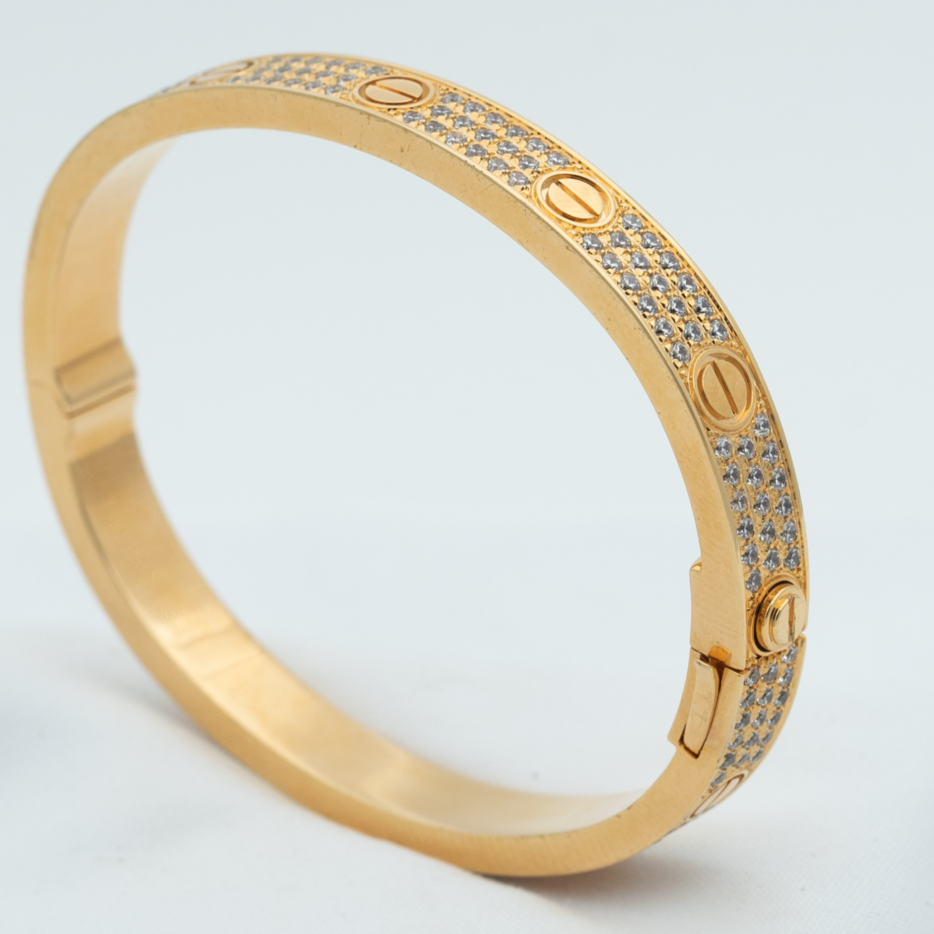 Imperial LOVE Armband, 6,1 mm diamantbesetzt 