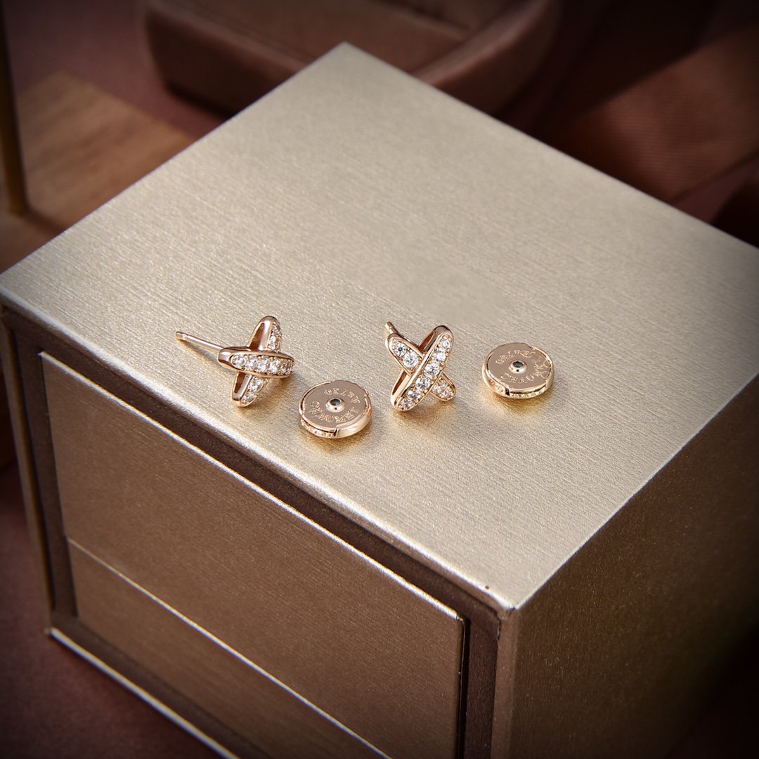 ¡®Imperial¡¯JEUX DE GOLD DIAMOND EARRINGS