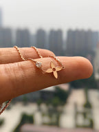 ¡®Imperial¡¯BLOSSOM PENDANT PINK GOLD AND DIAMOND