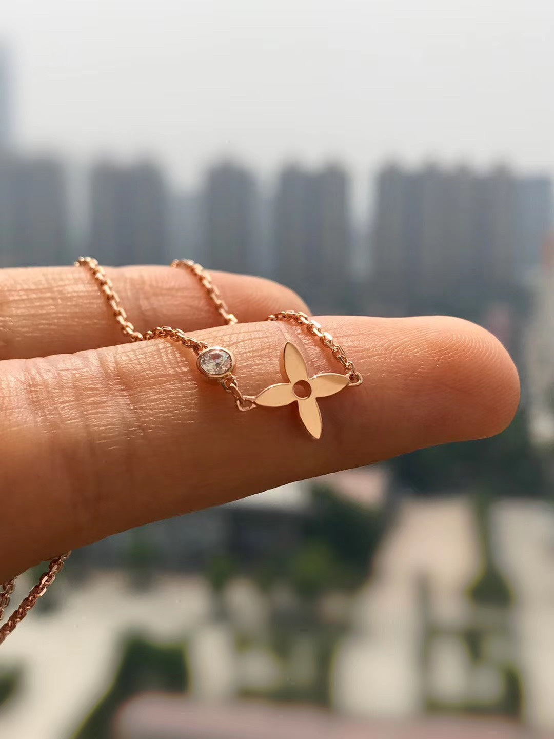 ¡®Imperial¡¯BLOSSOM PENDANT PINK GOLD AND DIAMOND