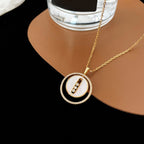 [Imperial] MOVE MM NACRE BLANCHE DIAMOND NECKLACE