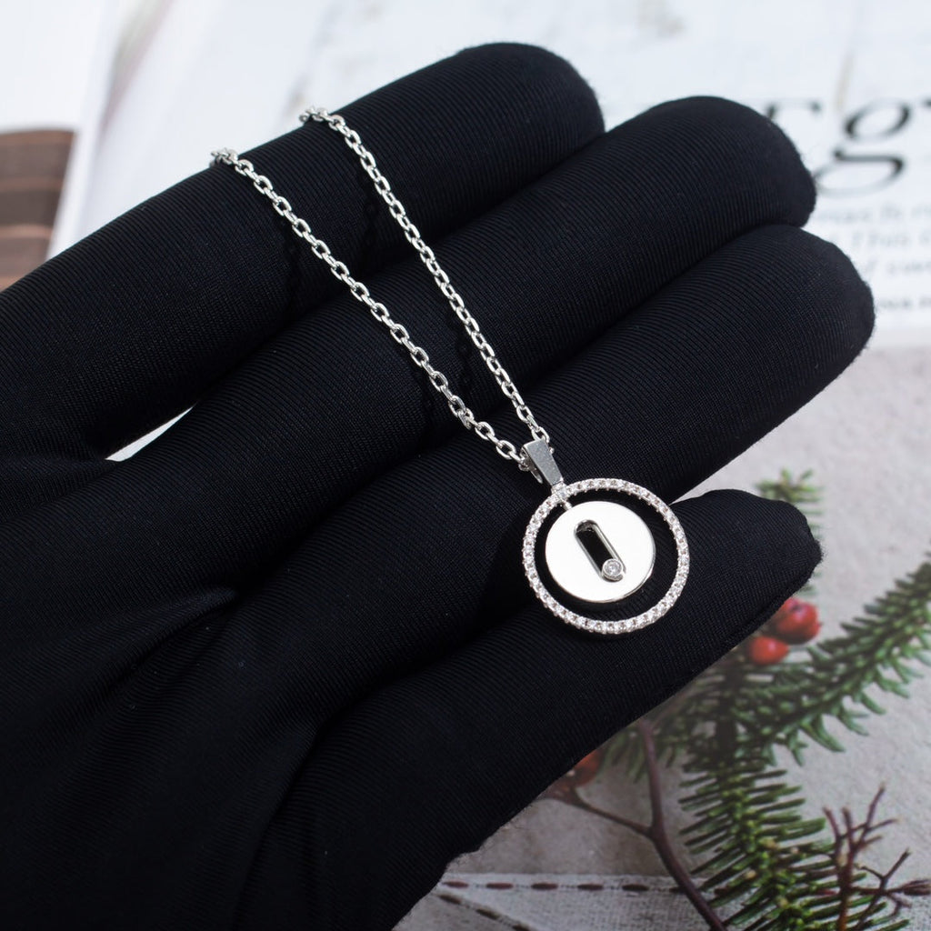 [Imperial] MOVE PM NECKLACE SILVER DIAMOND