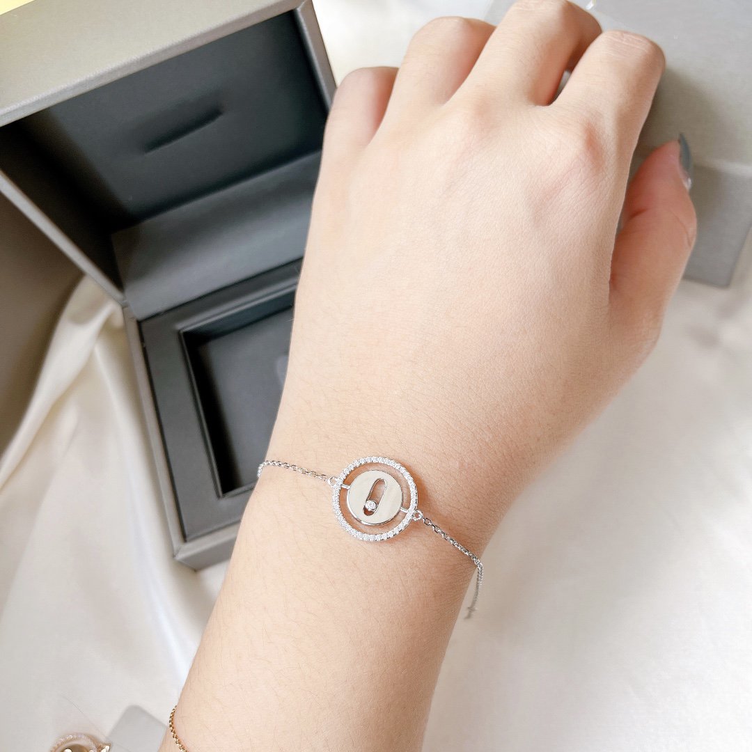 [Imperial] MOVE PAVED DIAMOND BRACELET