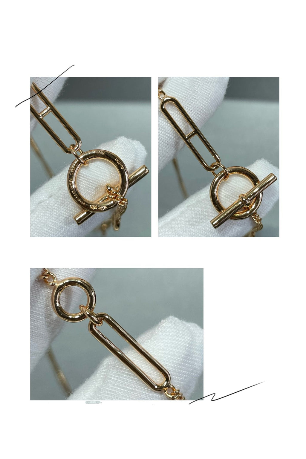 ¡®Imperial¡¯HM STERLING CHAINE D'ANCRE HEART