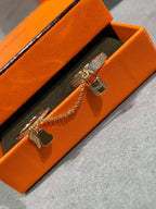 Imperial H&amp;M Kelly Clochette Doppelring mit Diamanten