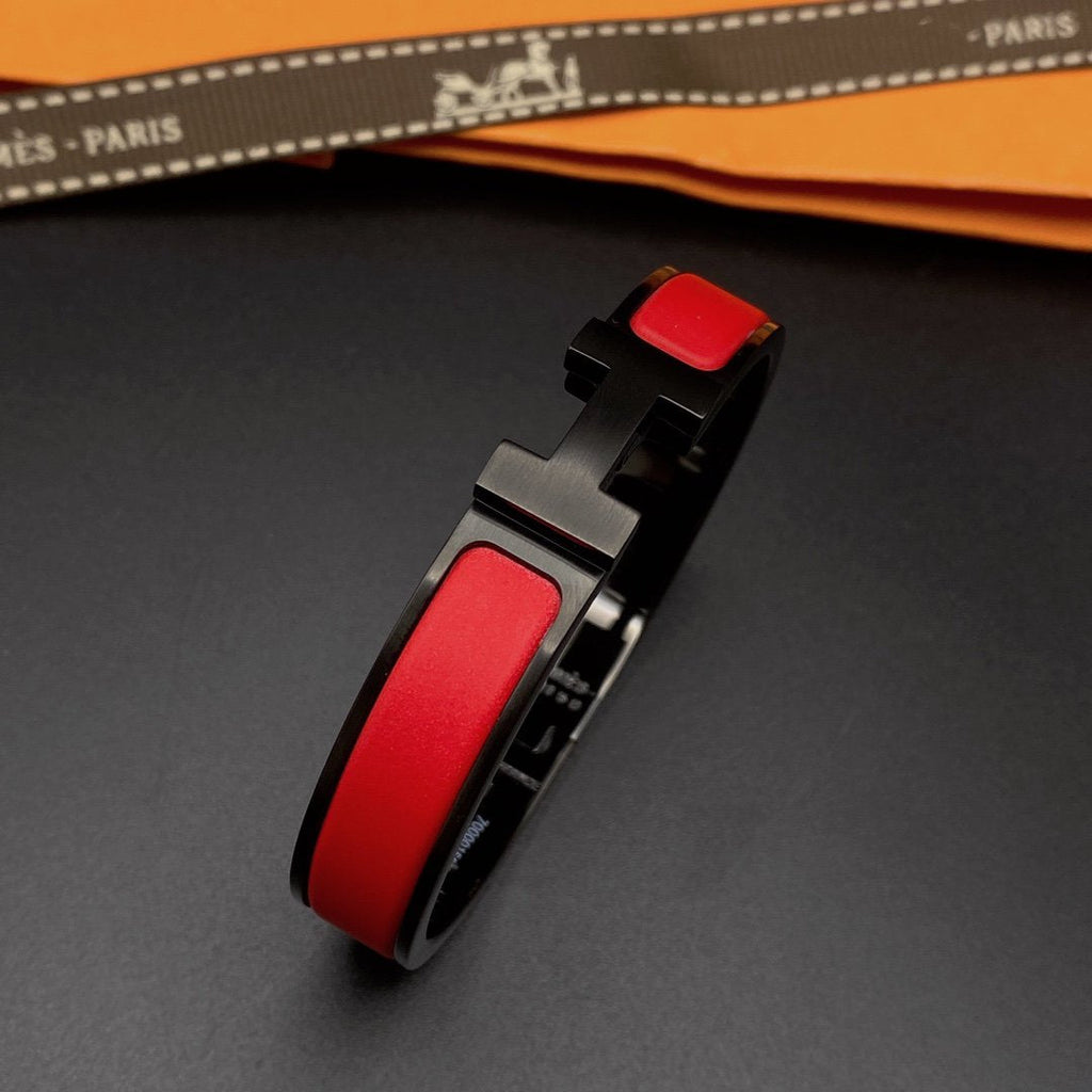 ¡®Imperial¡¯CLIC HM SO BLACK RED BRACELET