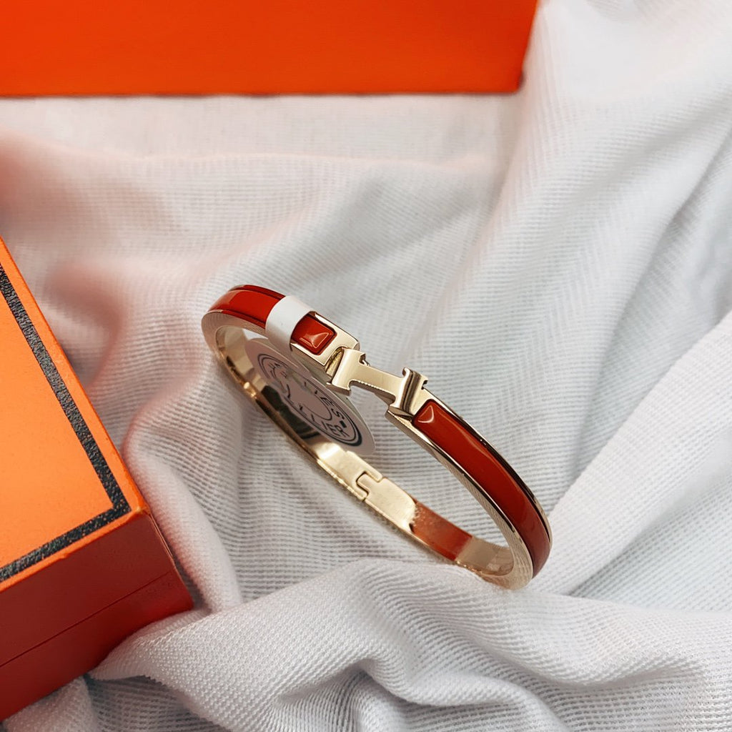 ¡®Imperial¡¯CLASSIC HM CLIC RED 8MM ENAMEL BRACELET