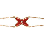 ¡®Imperial¡¯JEUX BRACELET CARNELIAN PINK GOLD 1 DIAMOND
