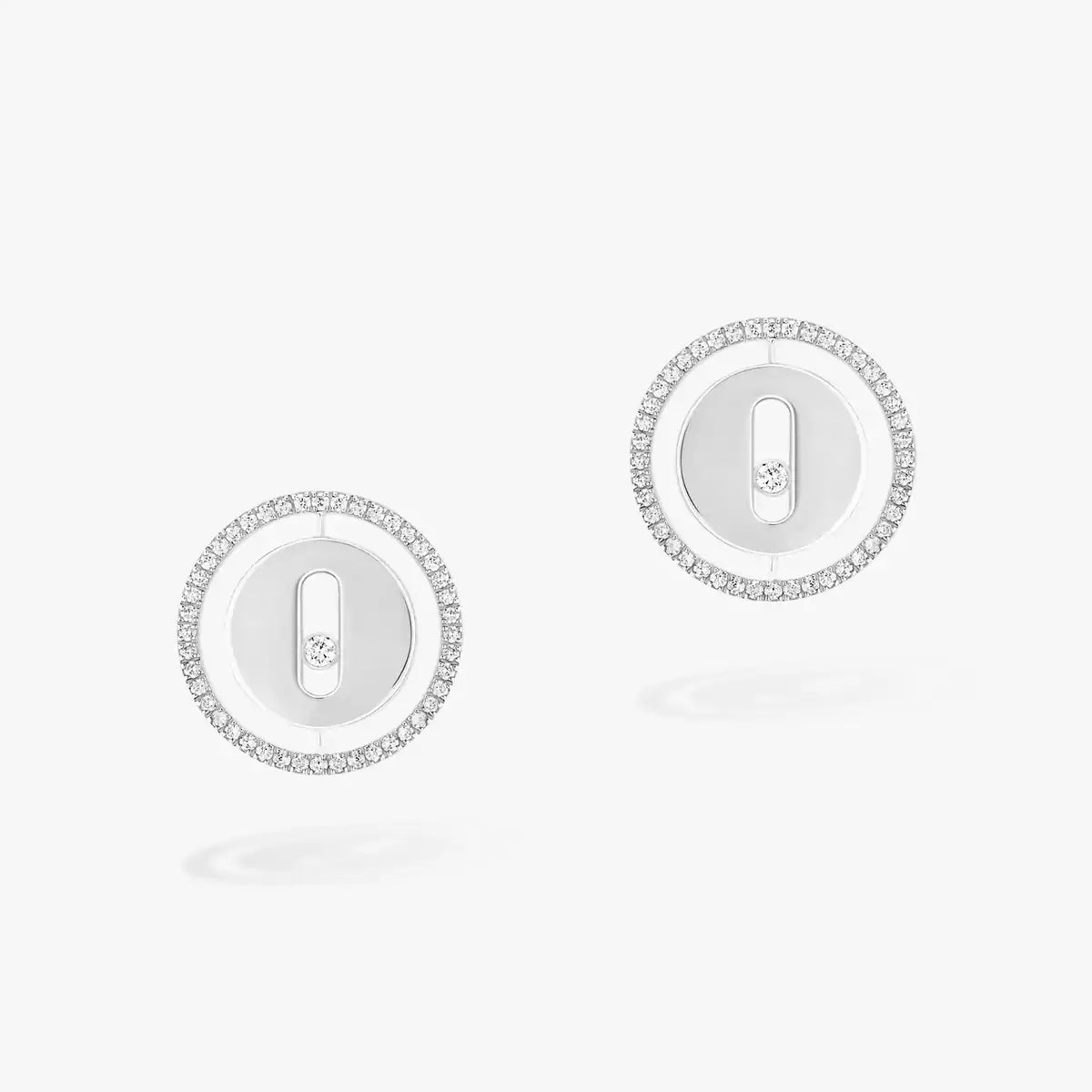 [Imperial Jewelrys]Lucky Move Diamond Earrings