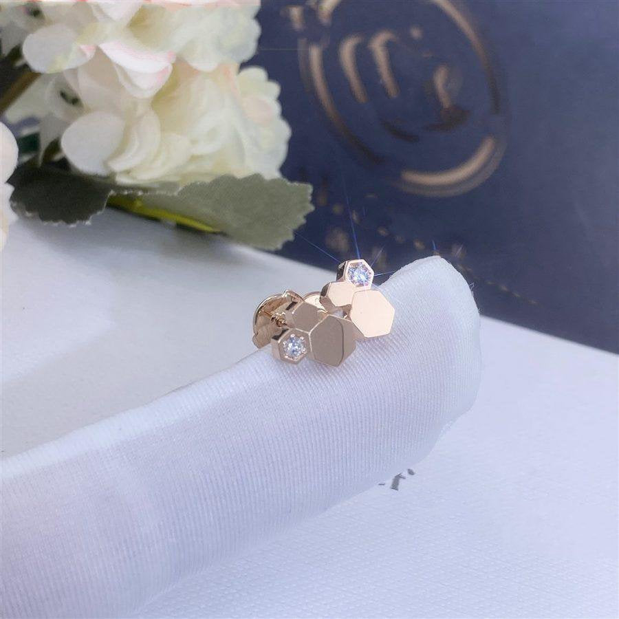 Imperial BEE LOVE Ohrringe aus rosa Gold mit Diamanten