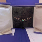 Imperial JEUX ARMBAND MALACHIT ROSA GOLD 1 DIAMANT