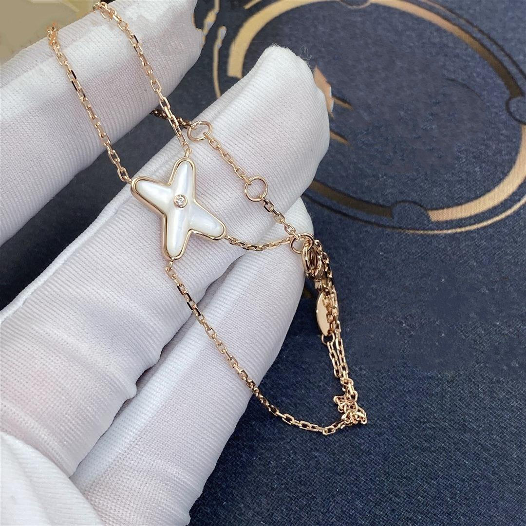 Imperial JEUX ARMBAND WEISS MOP ROSA GOLD 1 DIAMANT