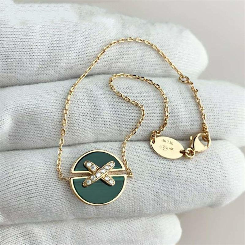 ¡®Imperial¡¯Armbänder aus Malachit, Rosa, Gold und Diamanten