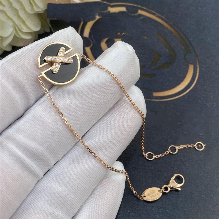 ¡®Imperial¡¯JEUX DE BRACELET ONYX PINK GOLD DIAMOND