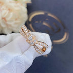 Imperial LIENS RING AUS ROSA GOLD MIT DIAMANTEN